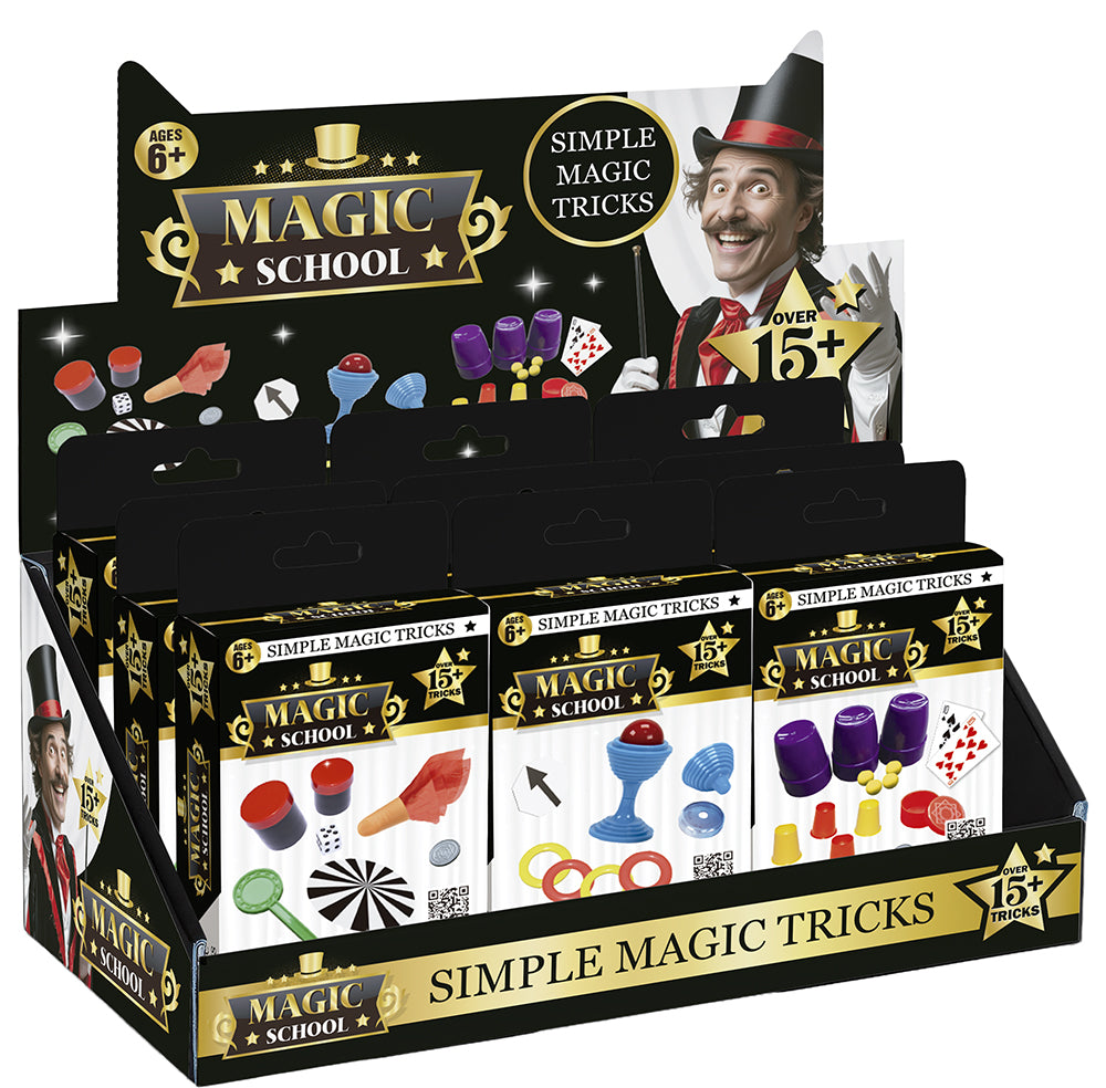 12 PACKS OF MAGIC TRICKS FOR CHILDREN