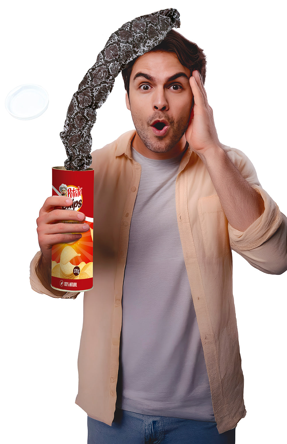 SURPRISE POTATO CAN 20 CM