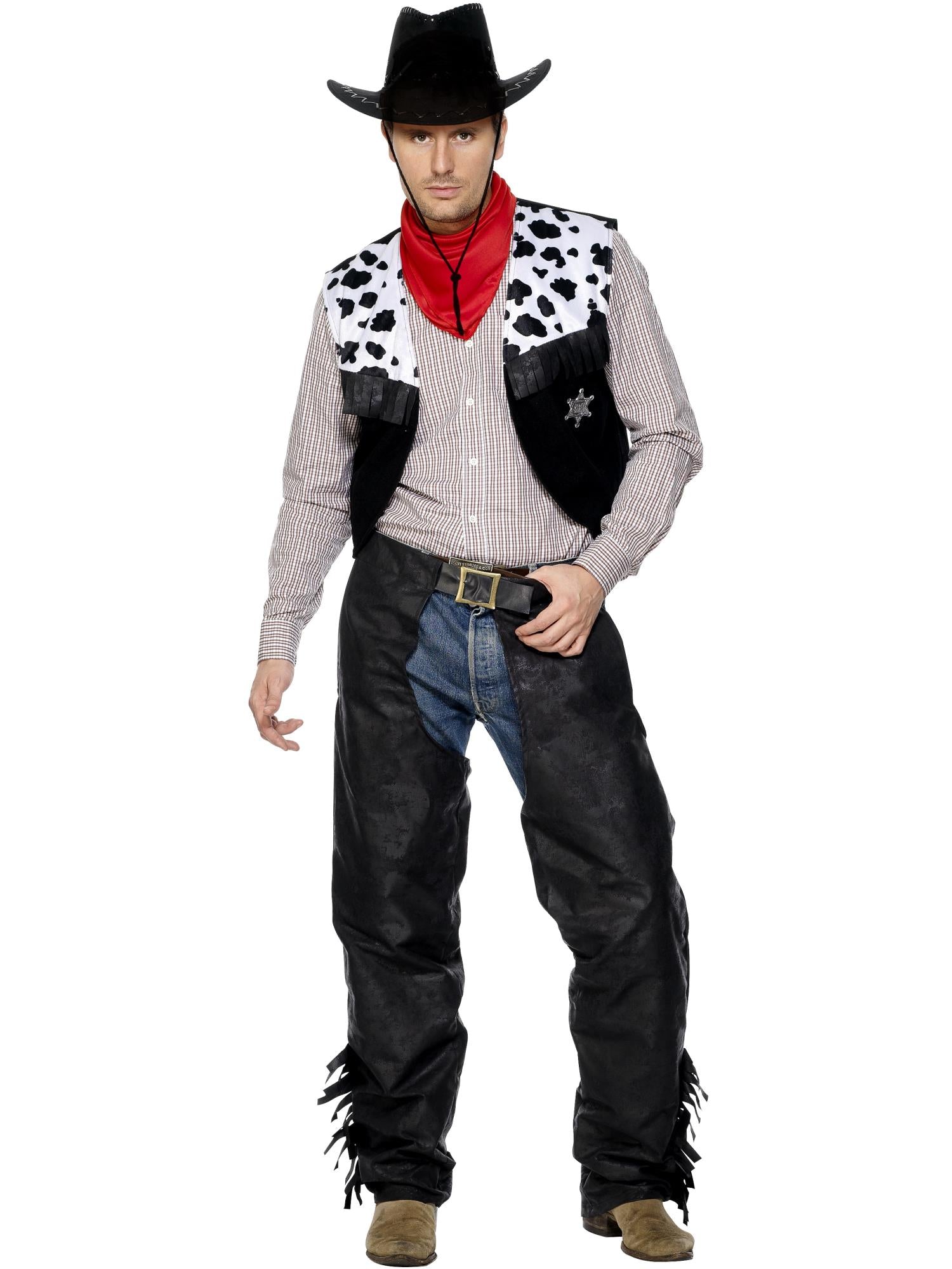 Cowboy Costume, Black 1