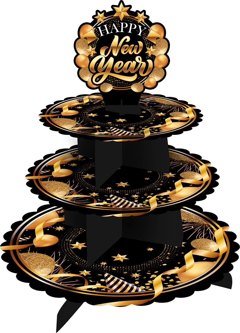 3 TIER TRAY, 40X30 CM