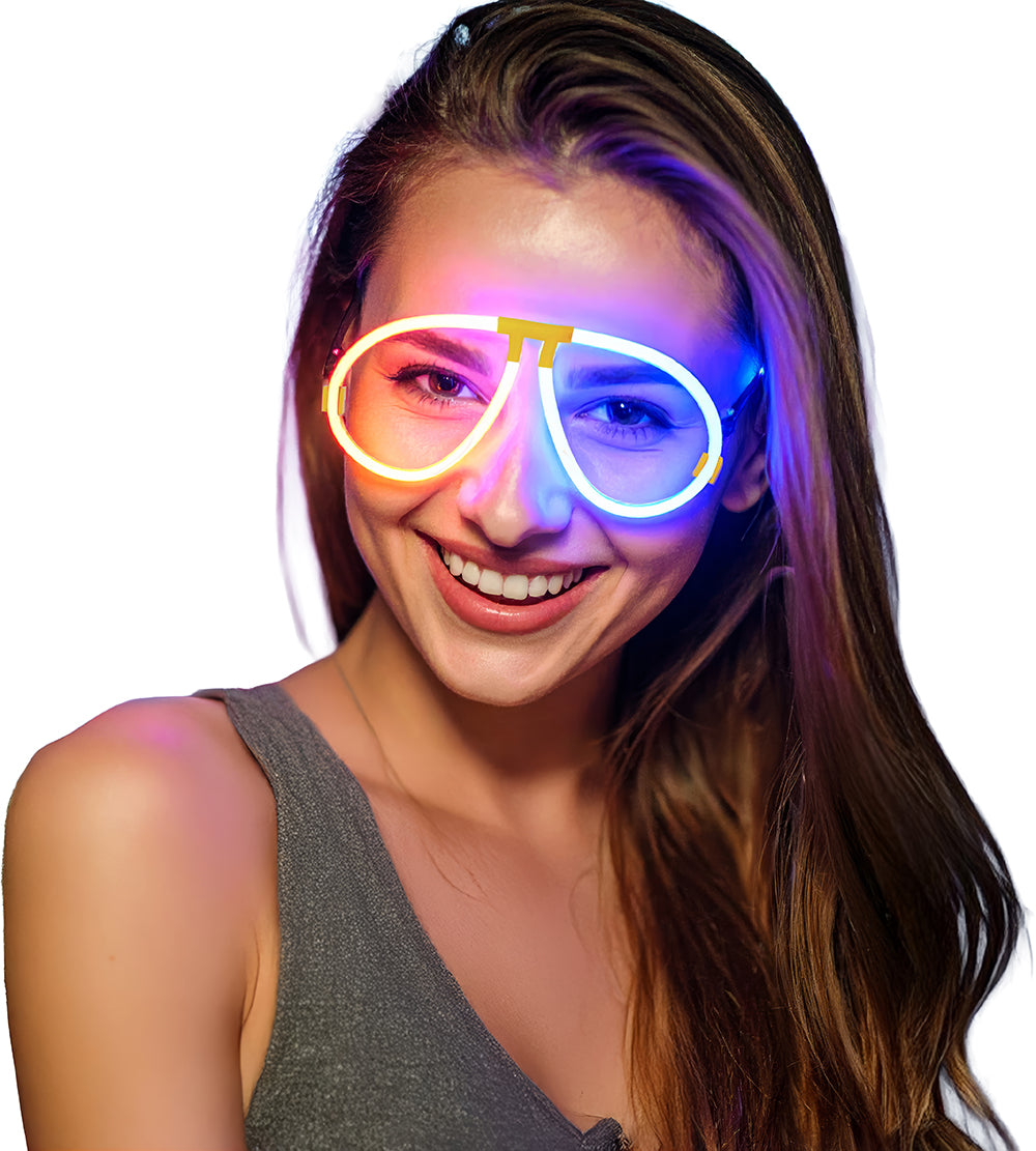NEON LIGHT GLASSES