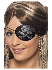 Pirates Eyepatch, Black - 1