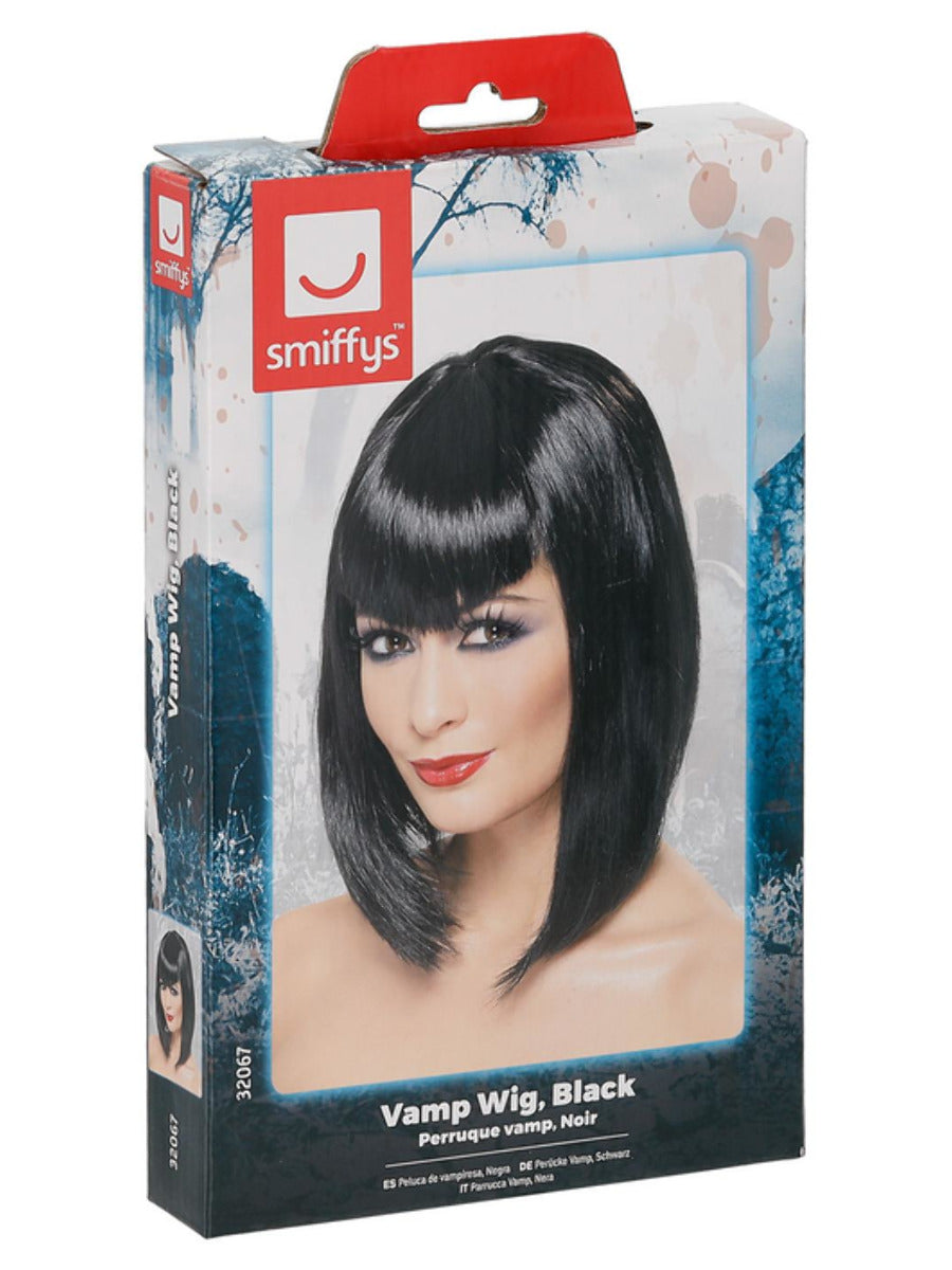 Vamp Wig, Black - 3