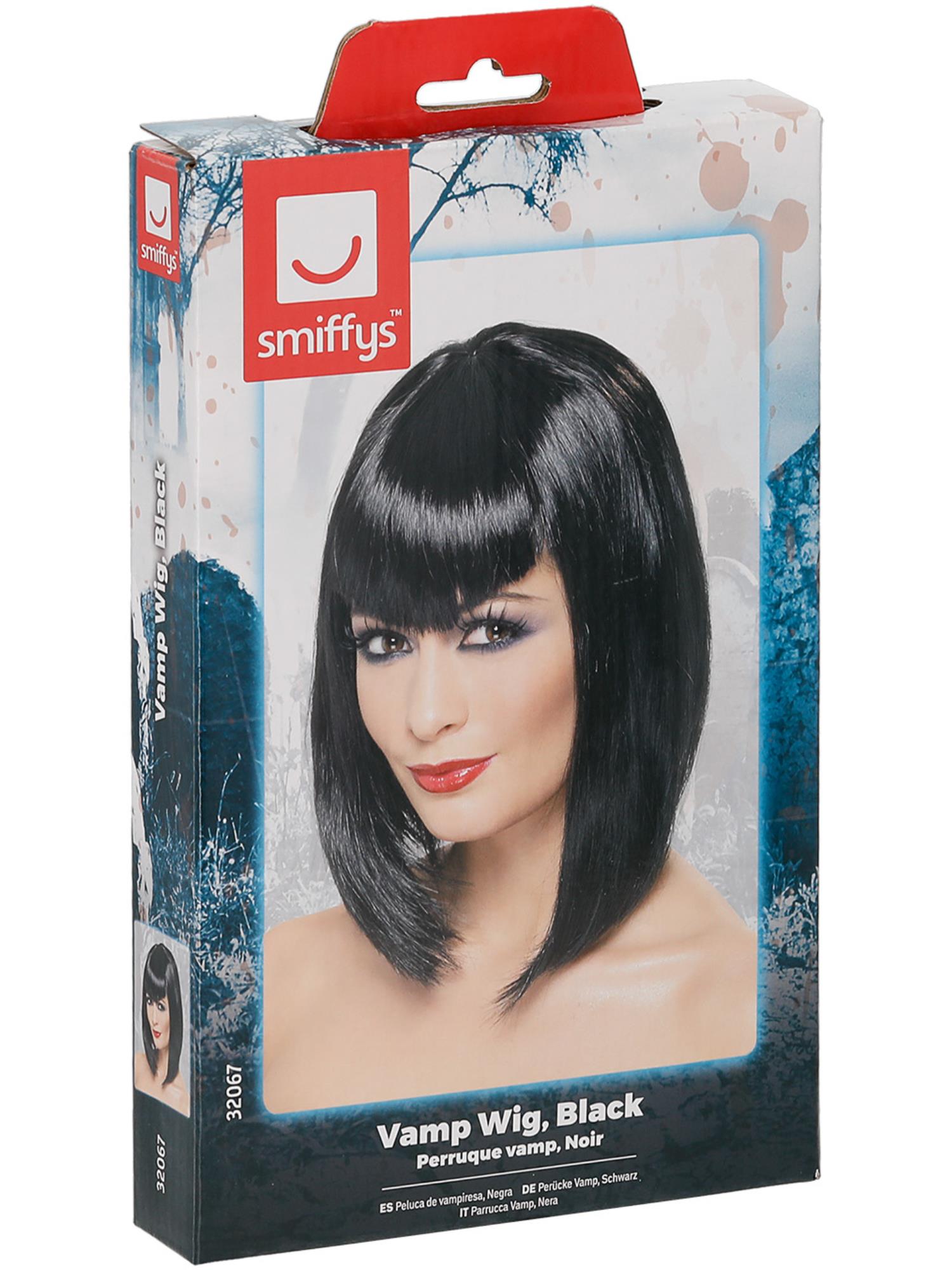 Vamp Wig, Black 2