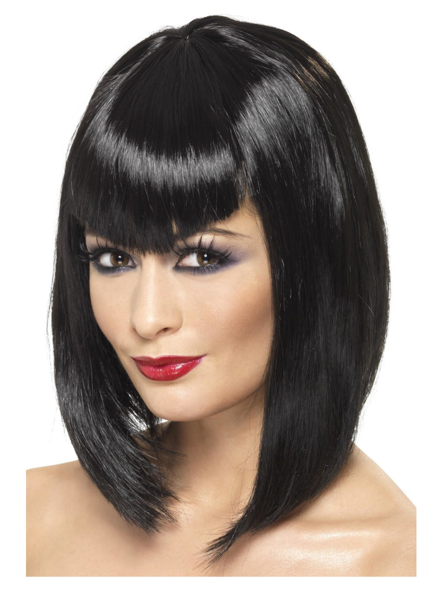 Vamp Wig, Black - 1