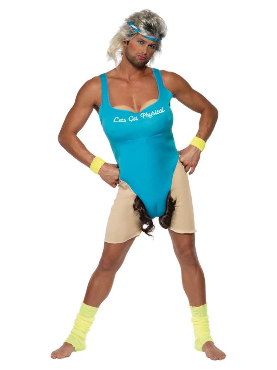 Lets Get Physical, Work Out Costume, Blue - 1