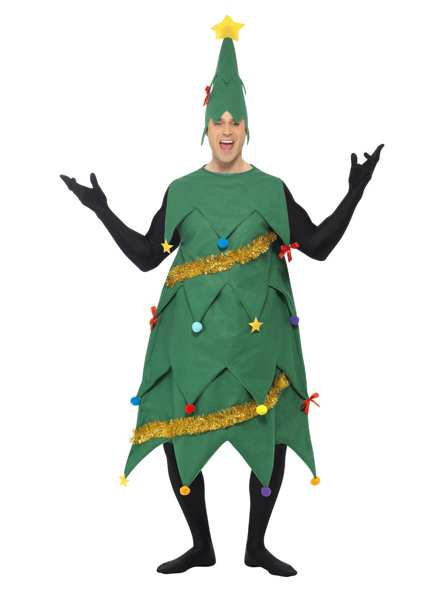 Christmas Tree Costume, Green - 5
