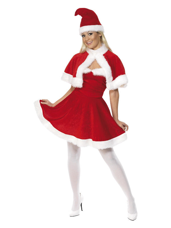 Miss Santa Costume, Red - 2