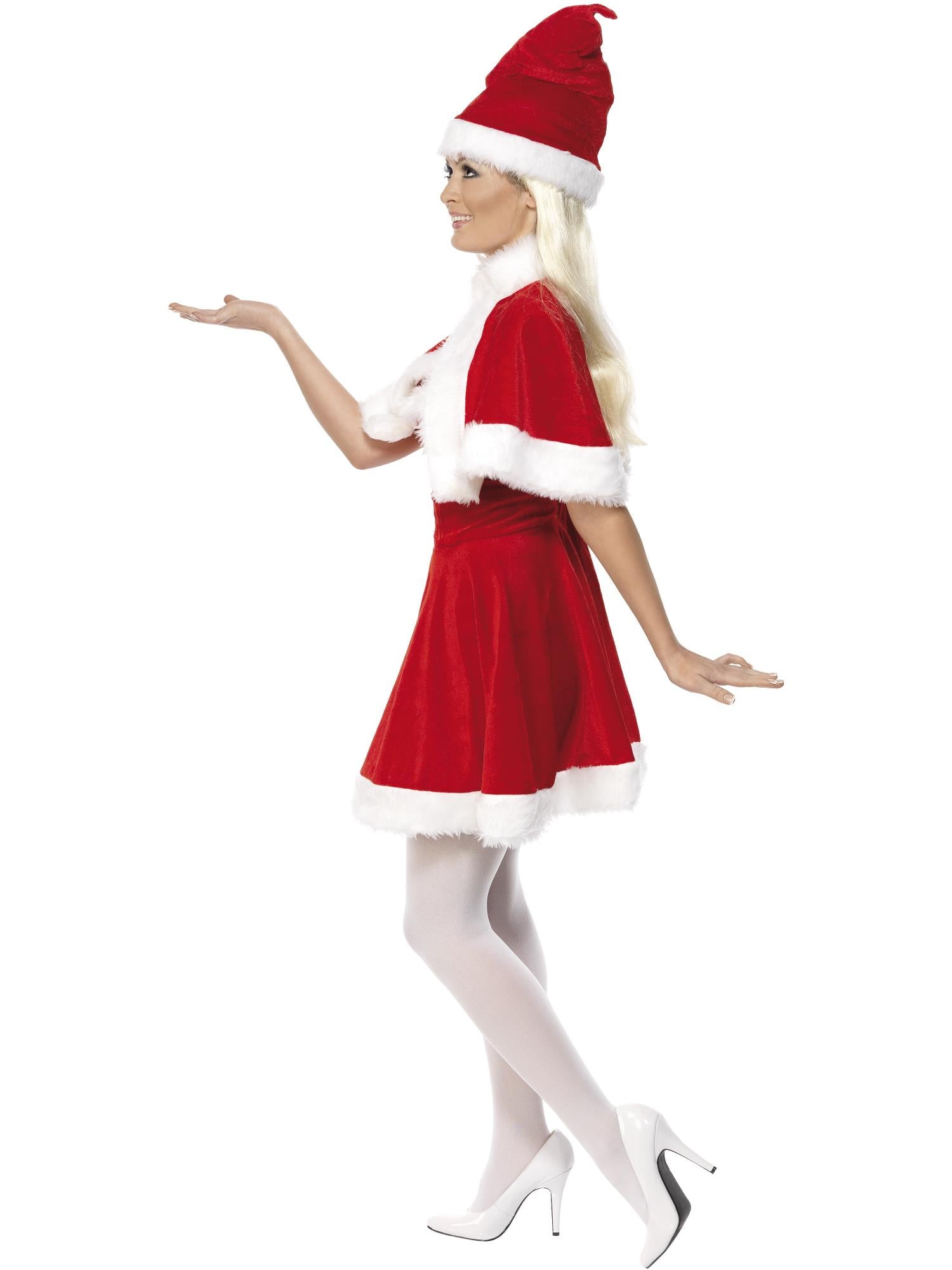 Miss Santa Costume, Red 3