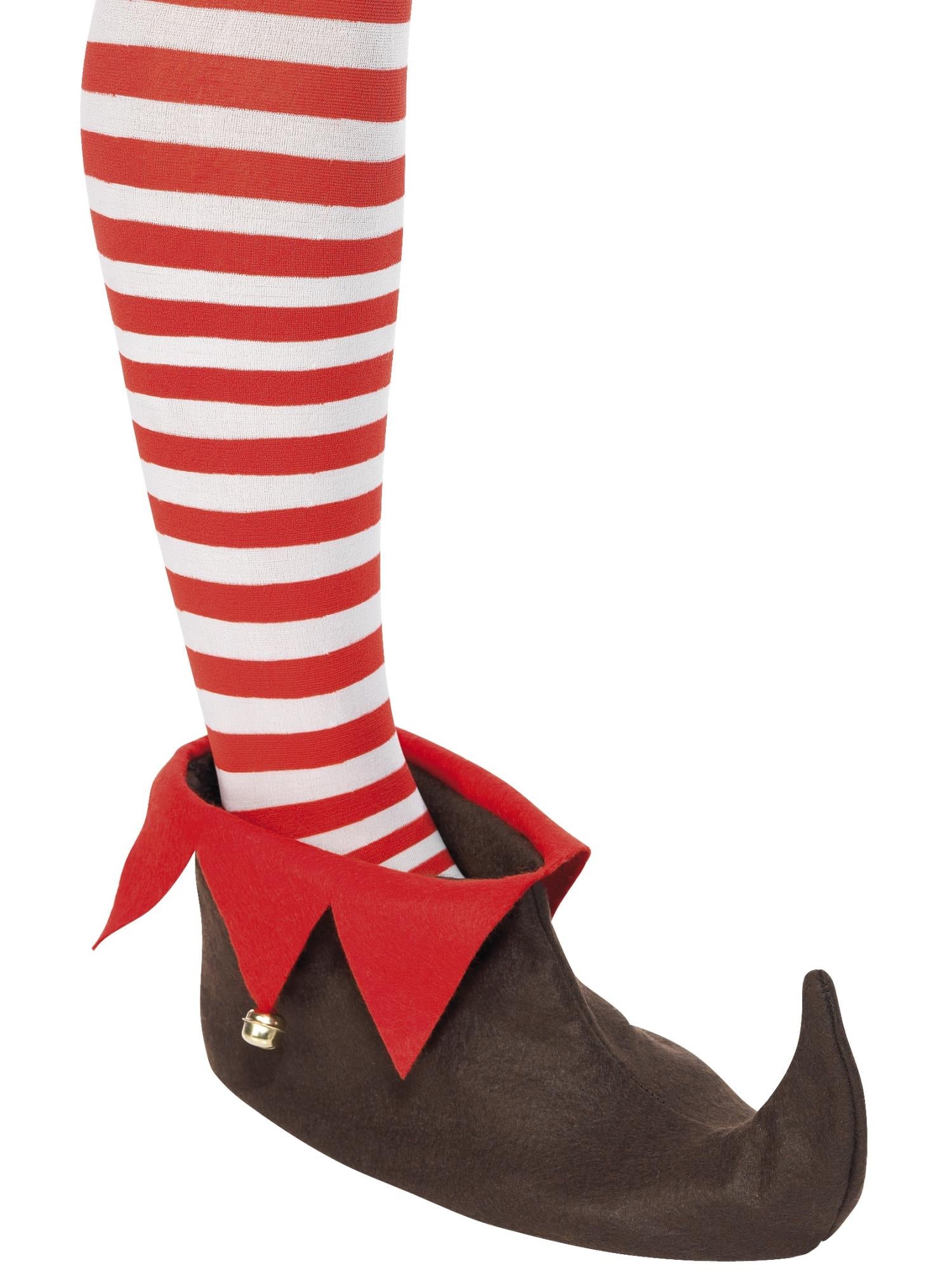 Elf Shoes with Bells, Brown 1