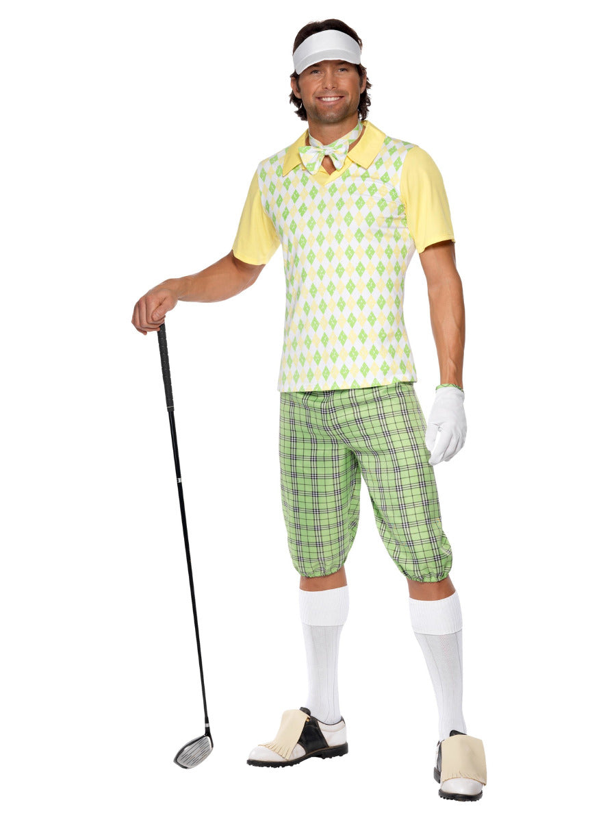 Gone Golfing Costume, Green - 5