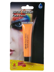 NEON ORANGE FACE PAINT 1