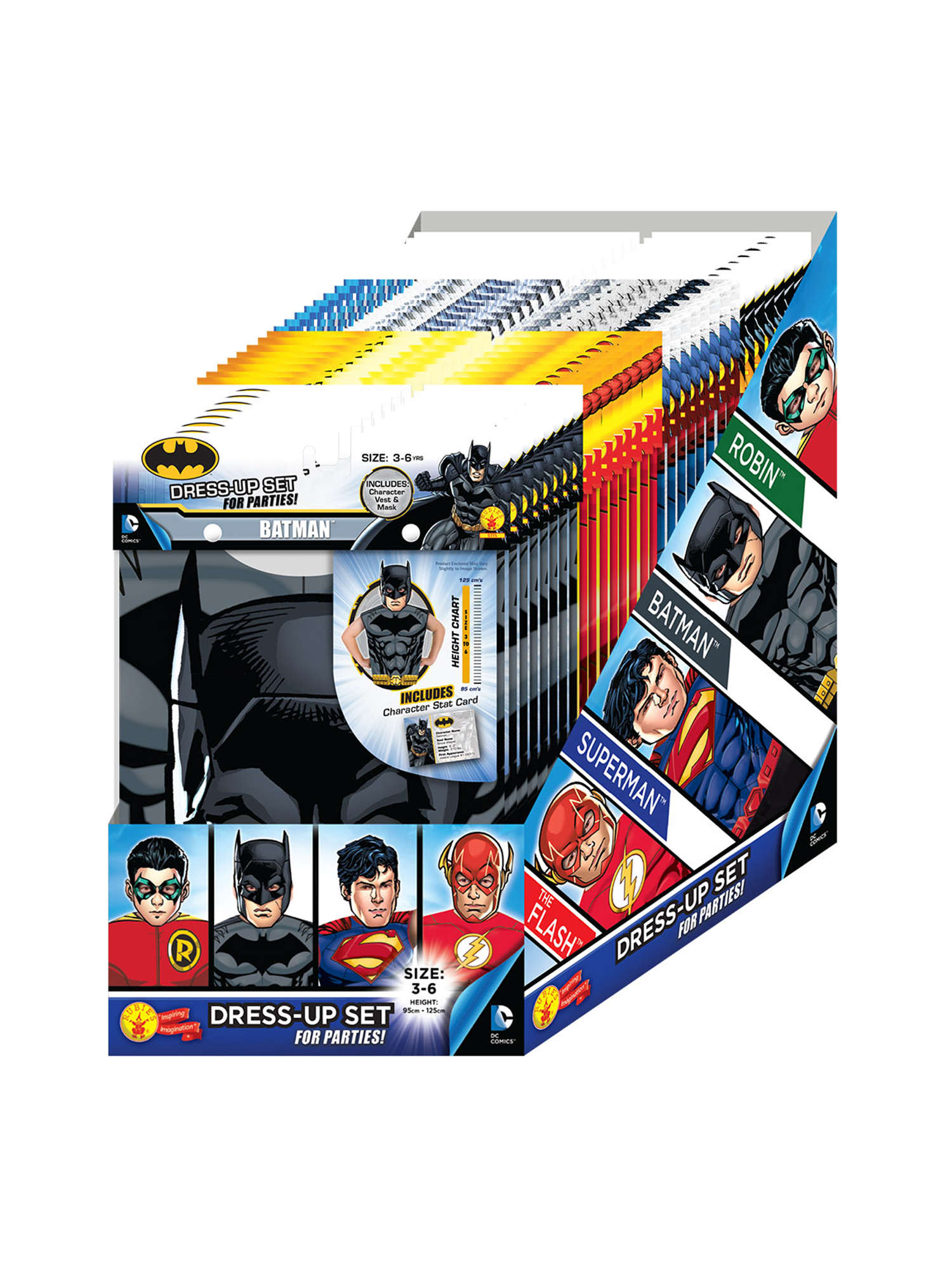 DC BOYS PARTY PACK- 36PCS 1