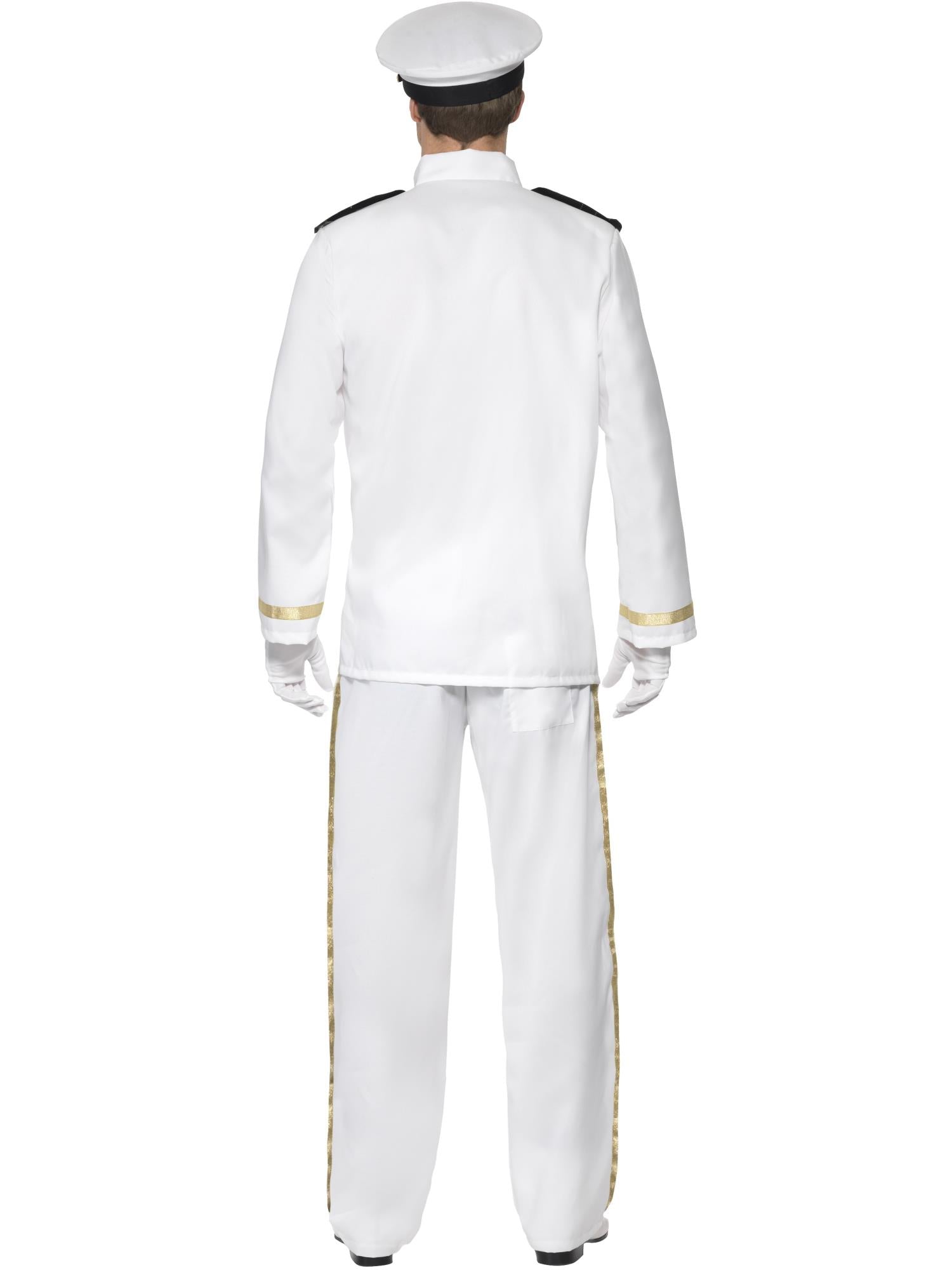 Deluxe Captain Costume, White 2