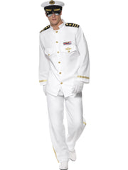 Deluxe Captain Costume, White 1