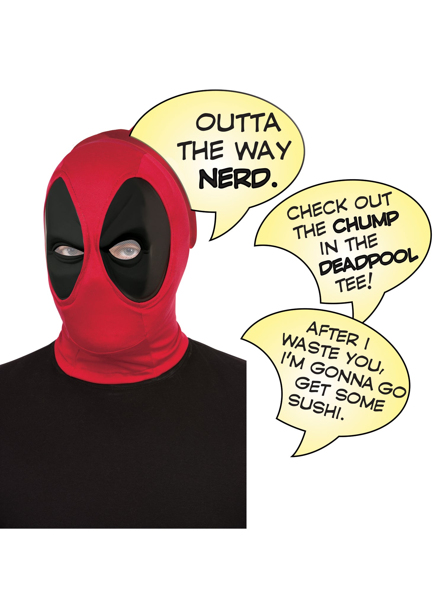(Cl) Deadpool Dlx. Mask & Speech B 1