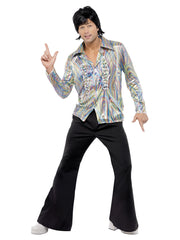 70s Retro Costume, Black - 1