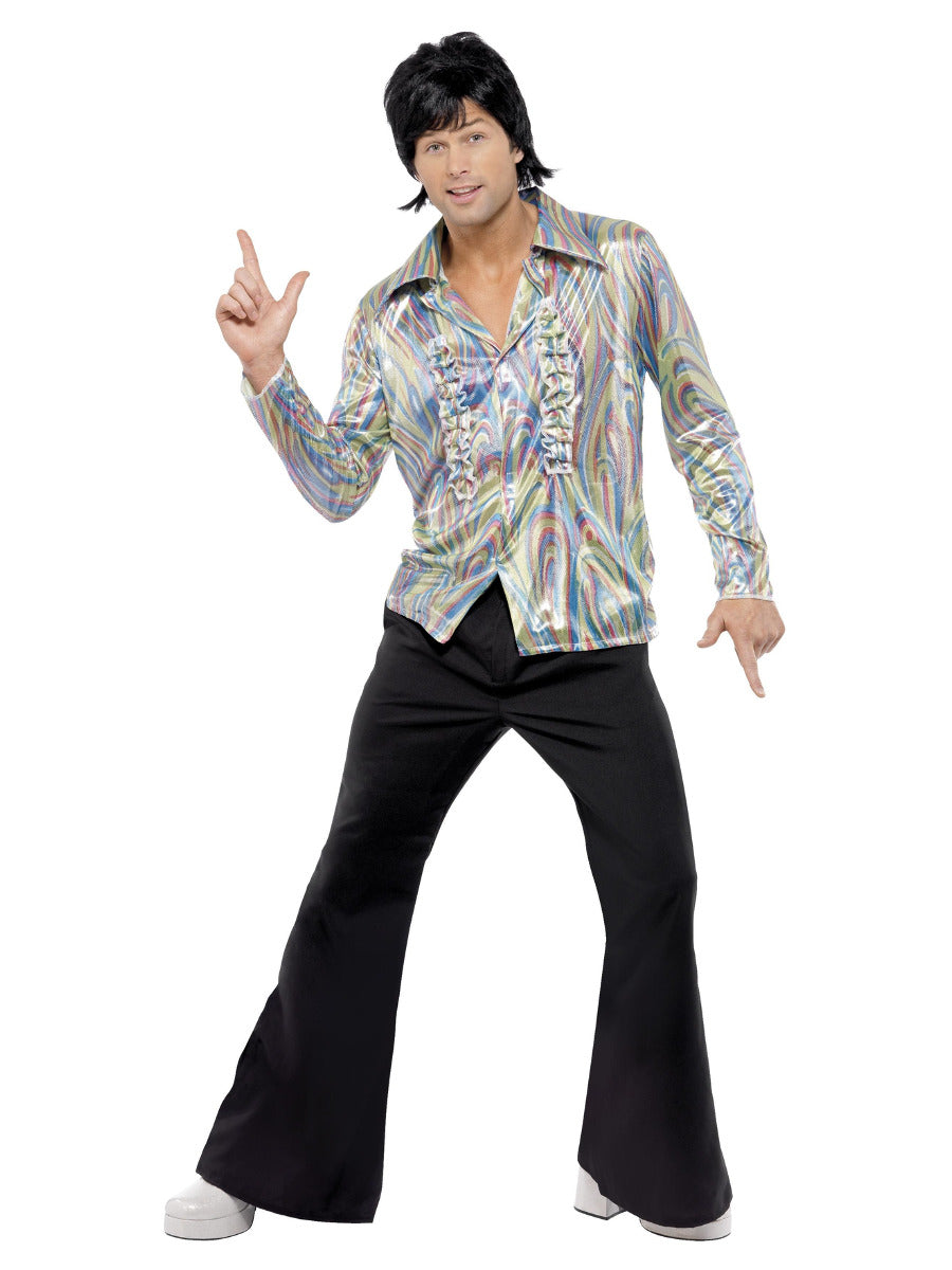 70s Retro Costume, Black - 1