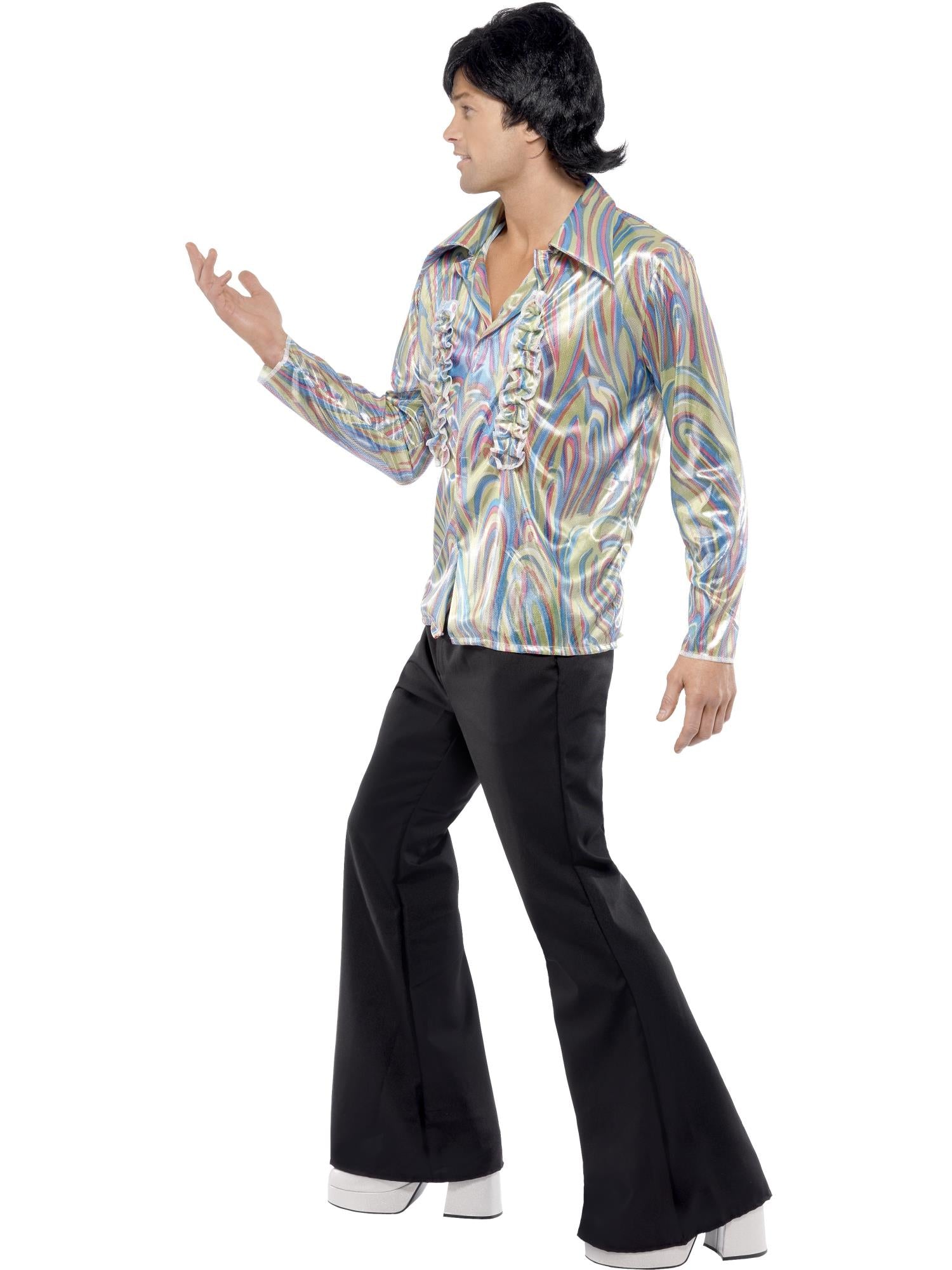 70s Retro Costume, Black 3
