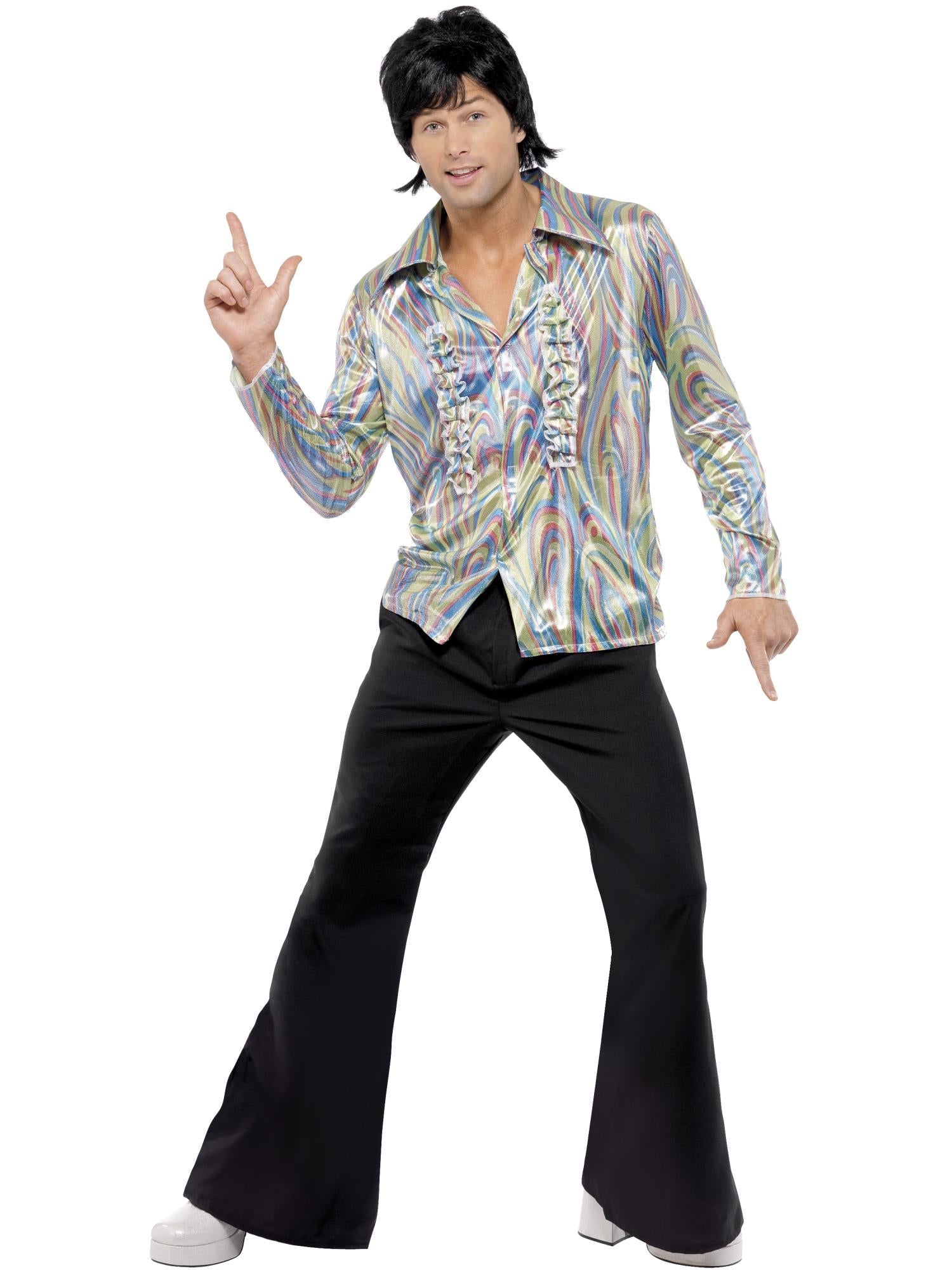 70s Retro Costume, Black 1