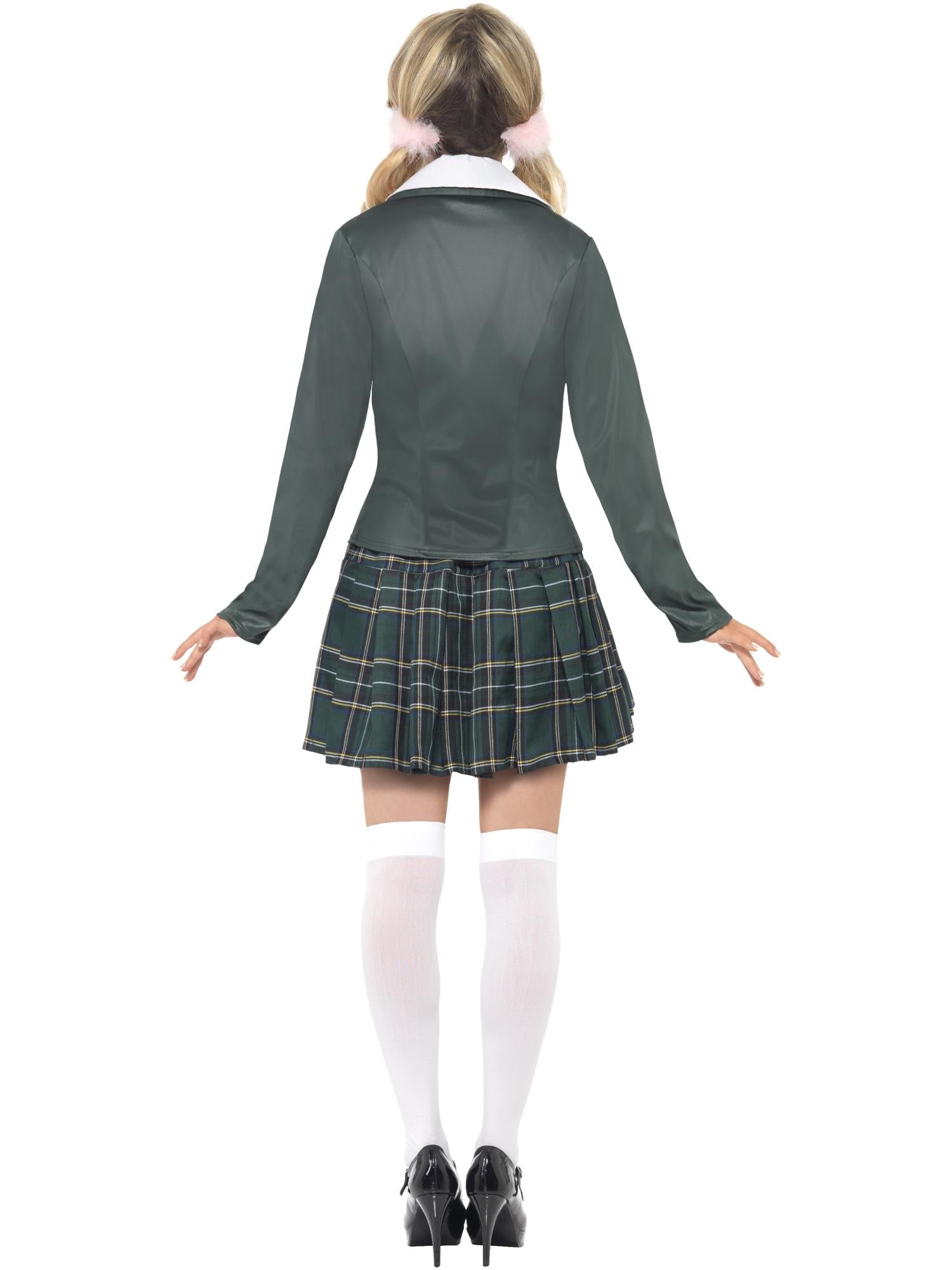 Preppy Schoolgirl Costume, Grey 2