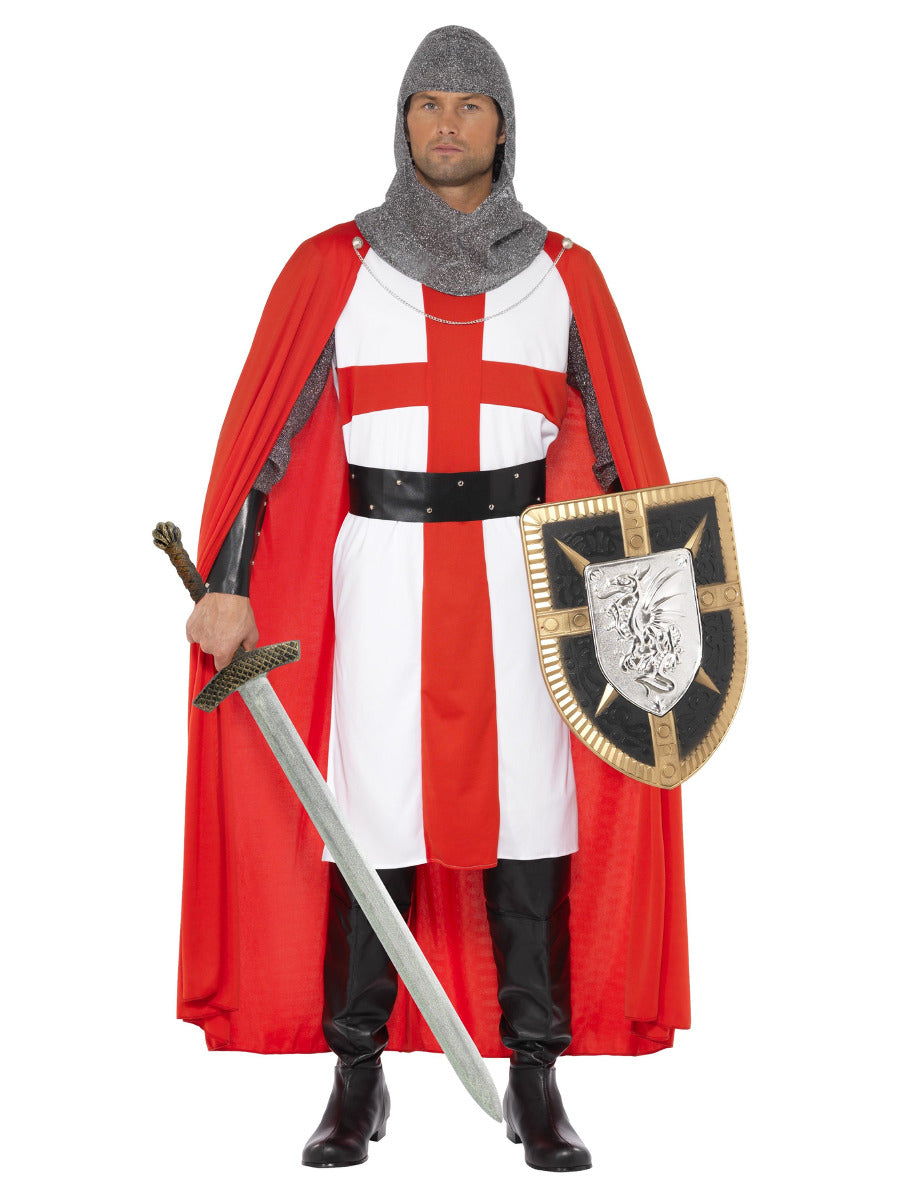 St George Hero Costume, Red - 1