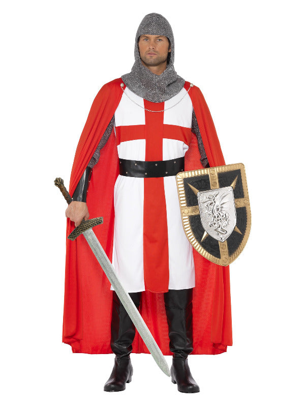 St George Hero Costume, Red - 2