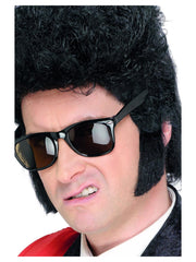 Teddy Boy Sideburns, Black - 1