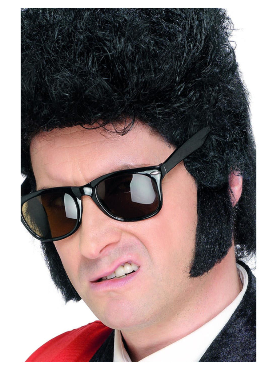 Teddy Boy Sideburns, Black - 1