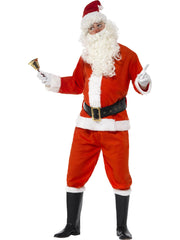 Deluxe Santa Costume, Red 1