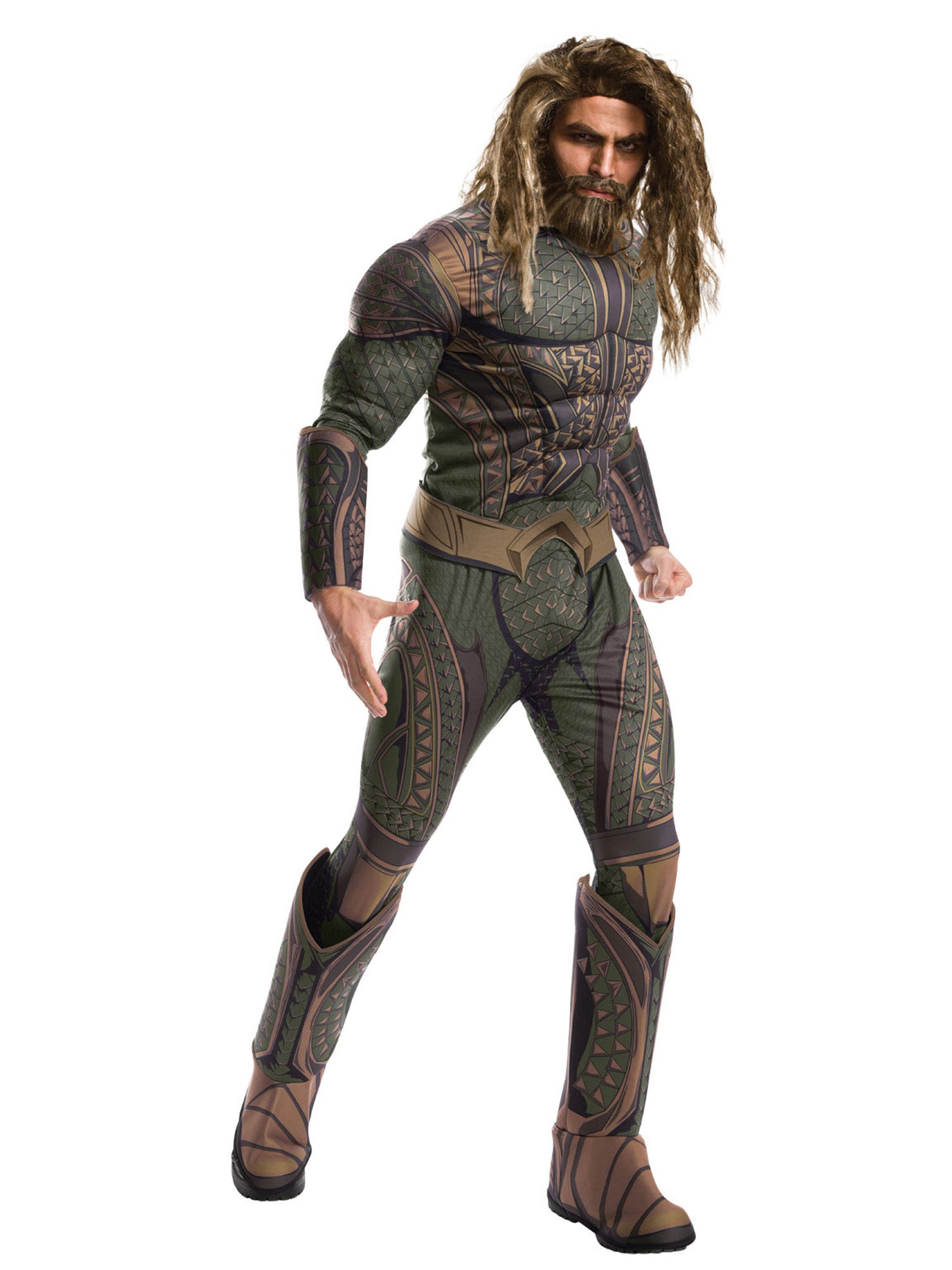 Aquaman Wig And Beard 1