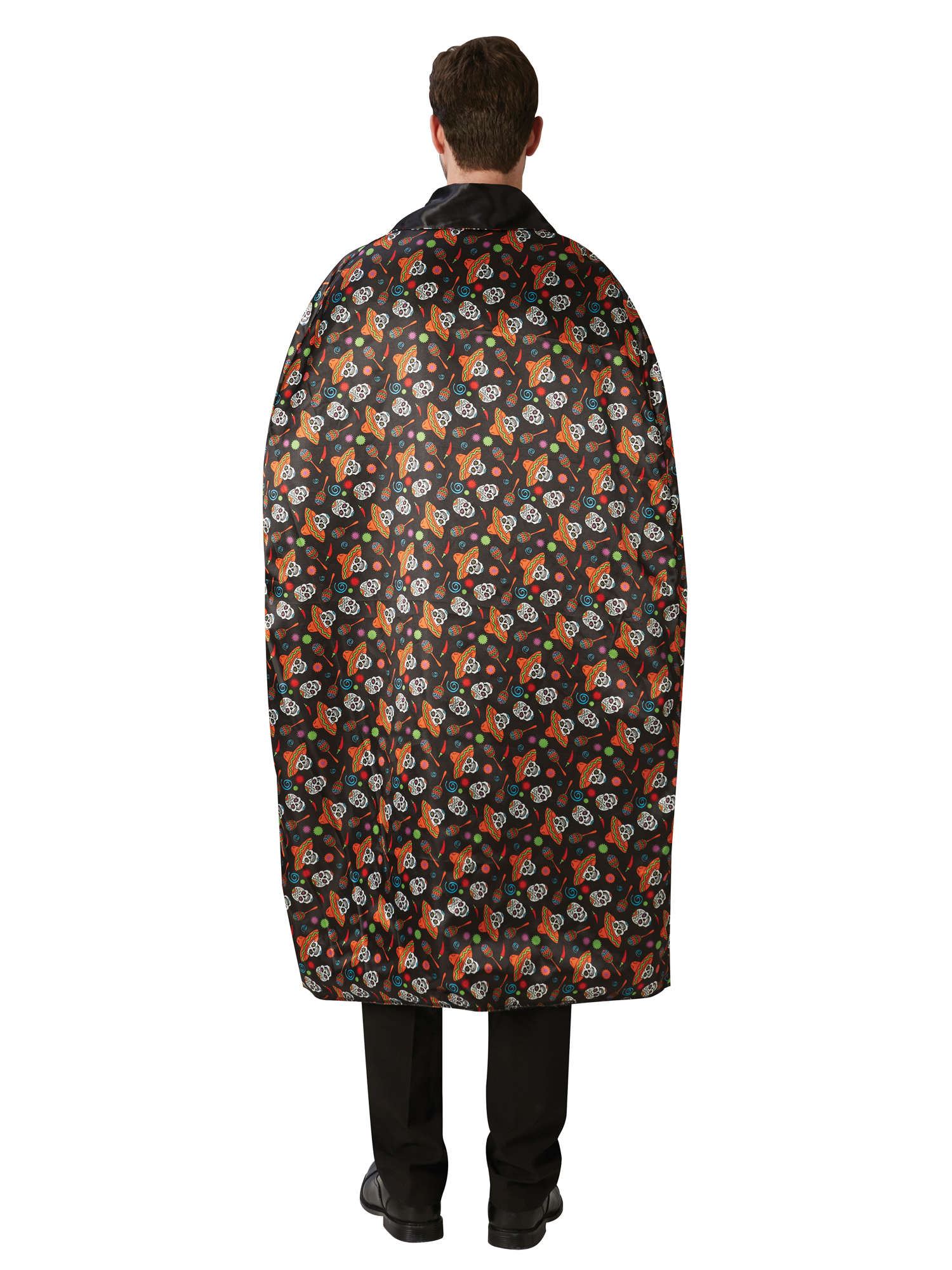 Day Of The Dead Reversible Cape 4