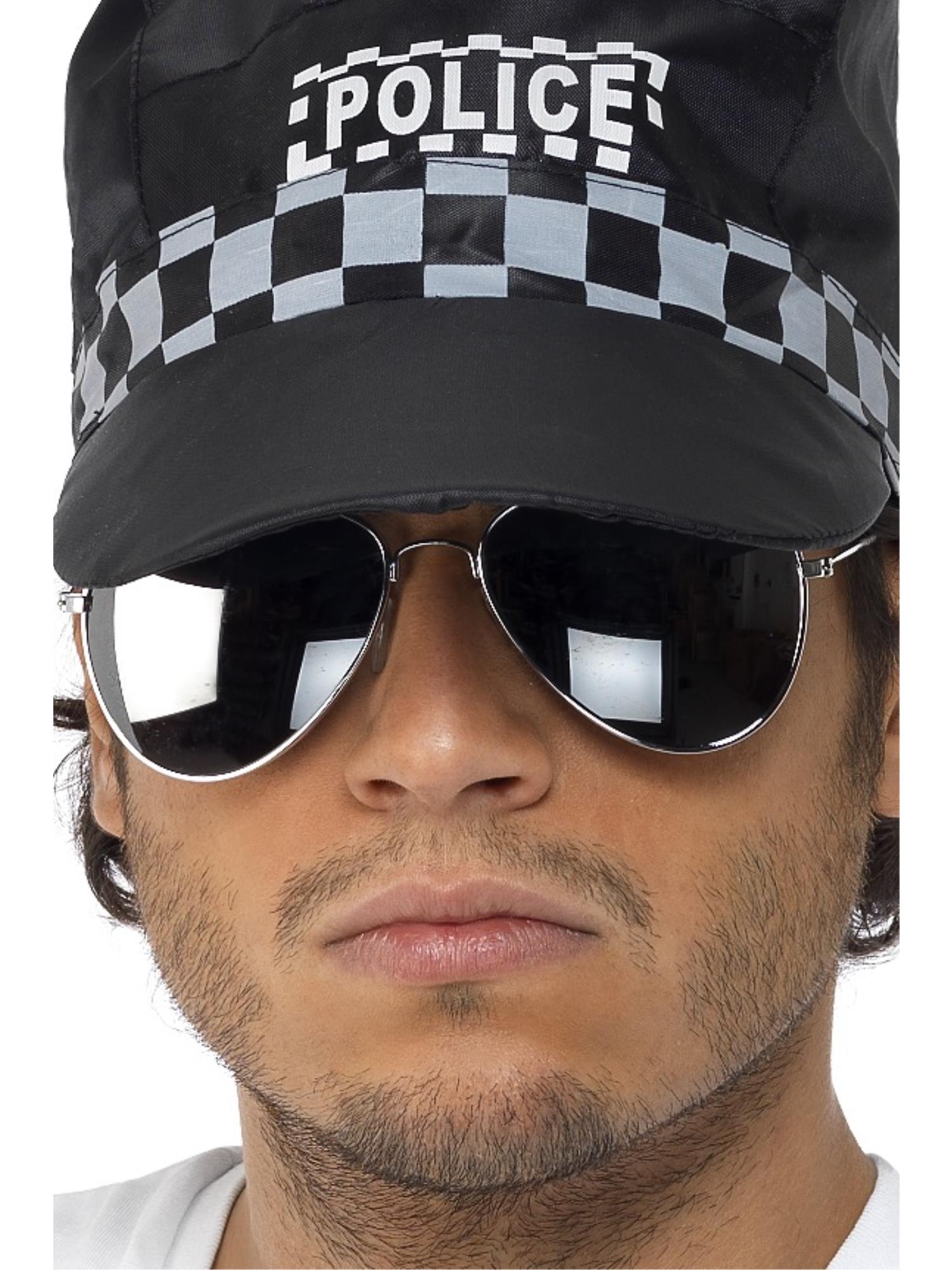 Aviator Specs, Silver Mirror, Silver & Black 1