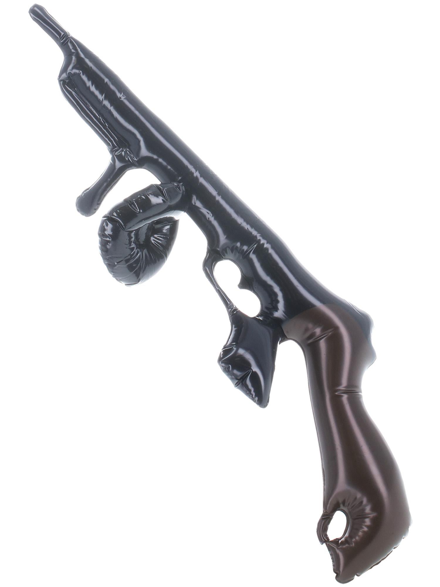 Inflatable Tommy Gun, Black 1