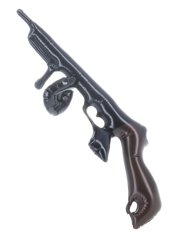Inflatable Tommy Gun, Black - 2
