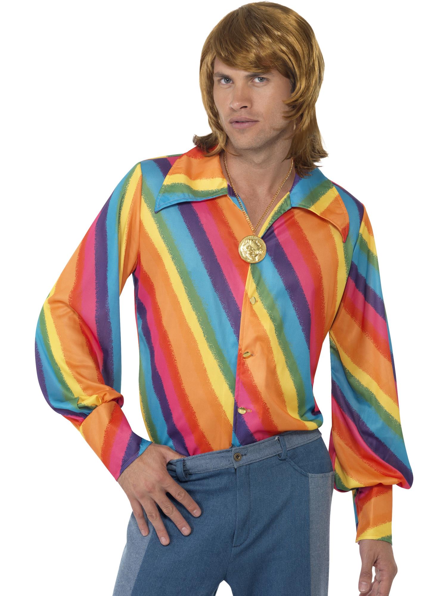 70s Colour Shirt, Rainbow 1