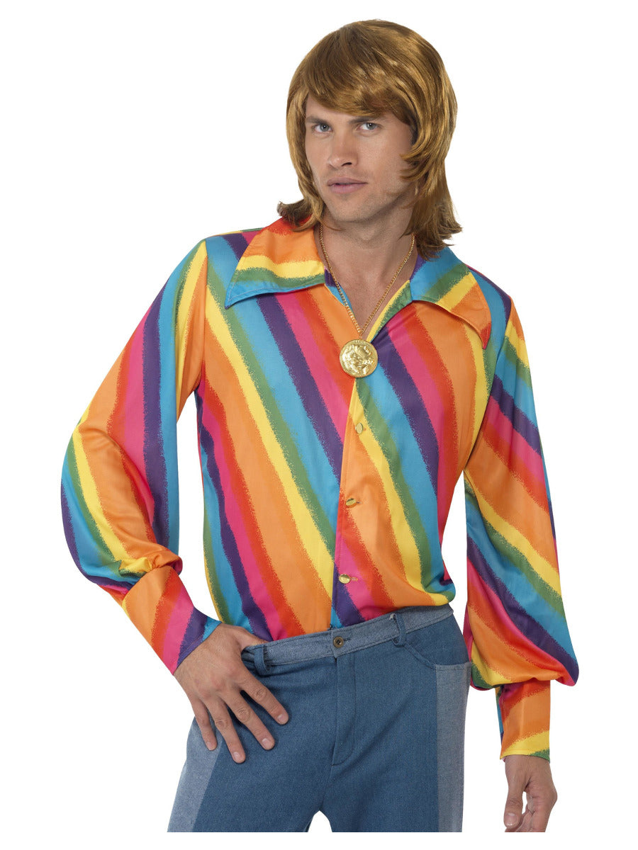 70s Colour Shirt, Rainbow - 1