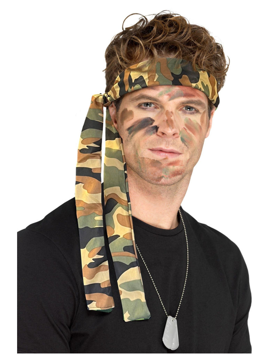 Army Headband, Camouflage - 1