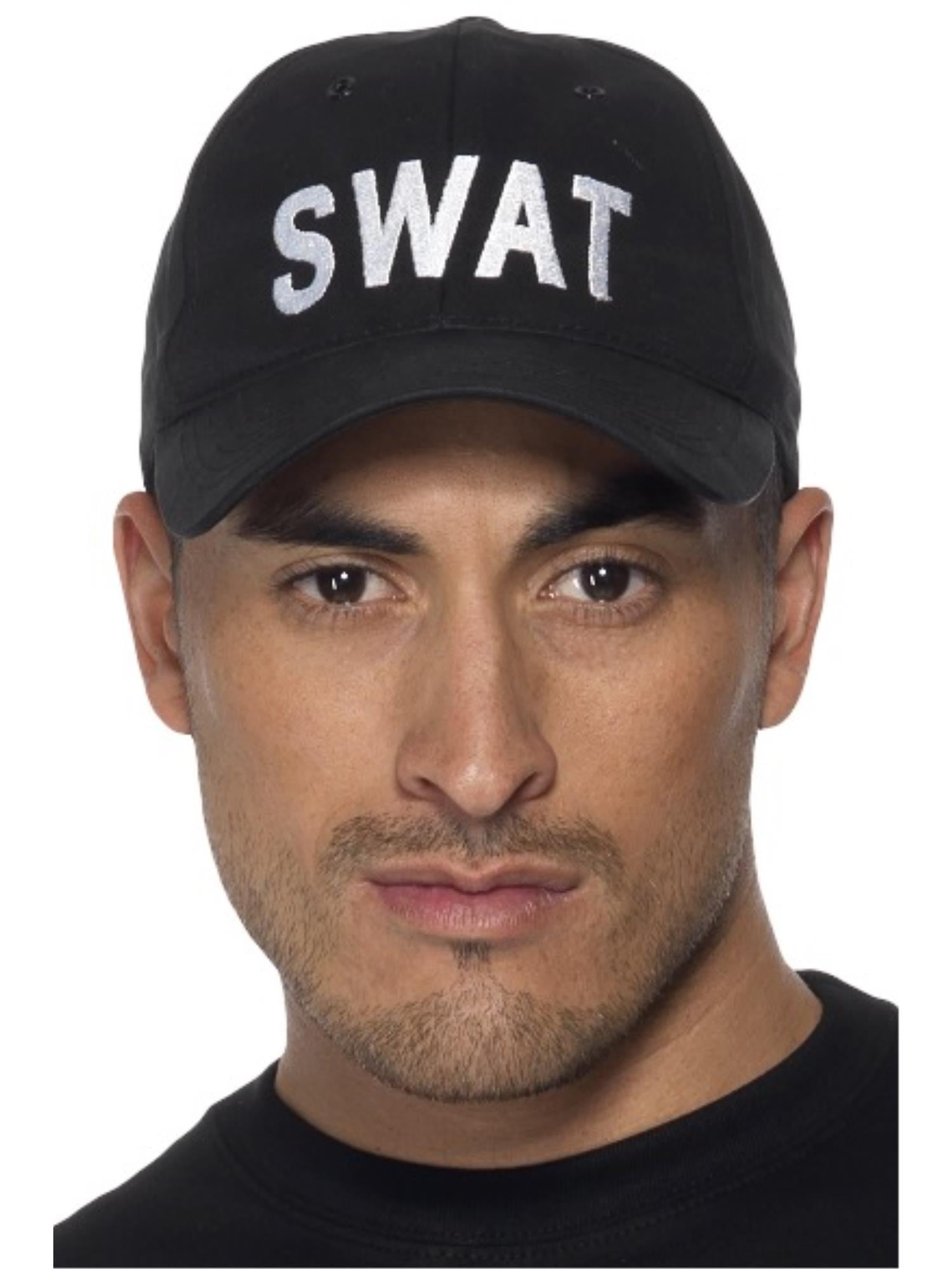 SWAT Baseball Cap, Black 1