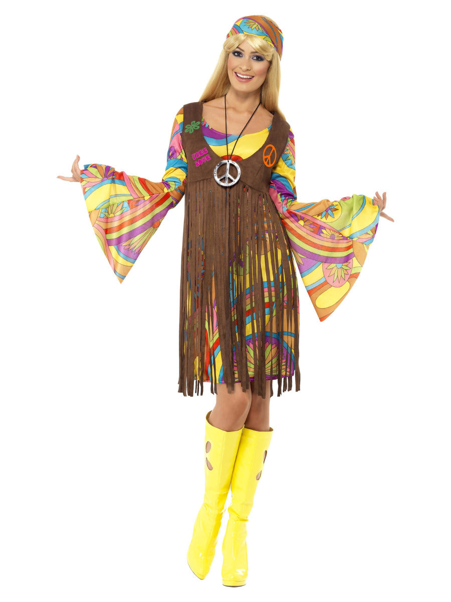 60s Groovy Lady, Brown - 1