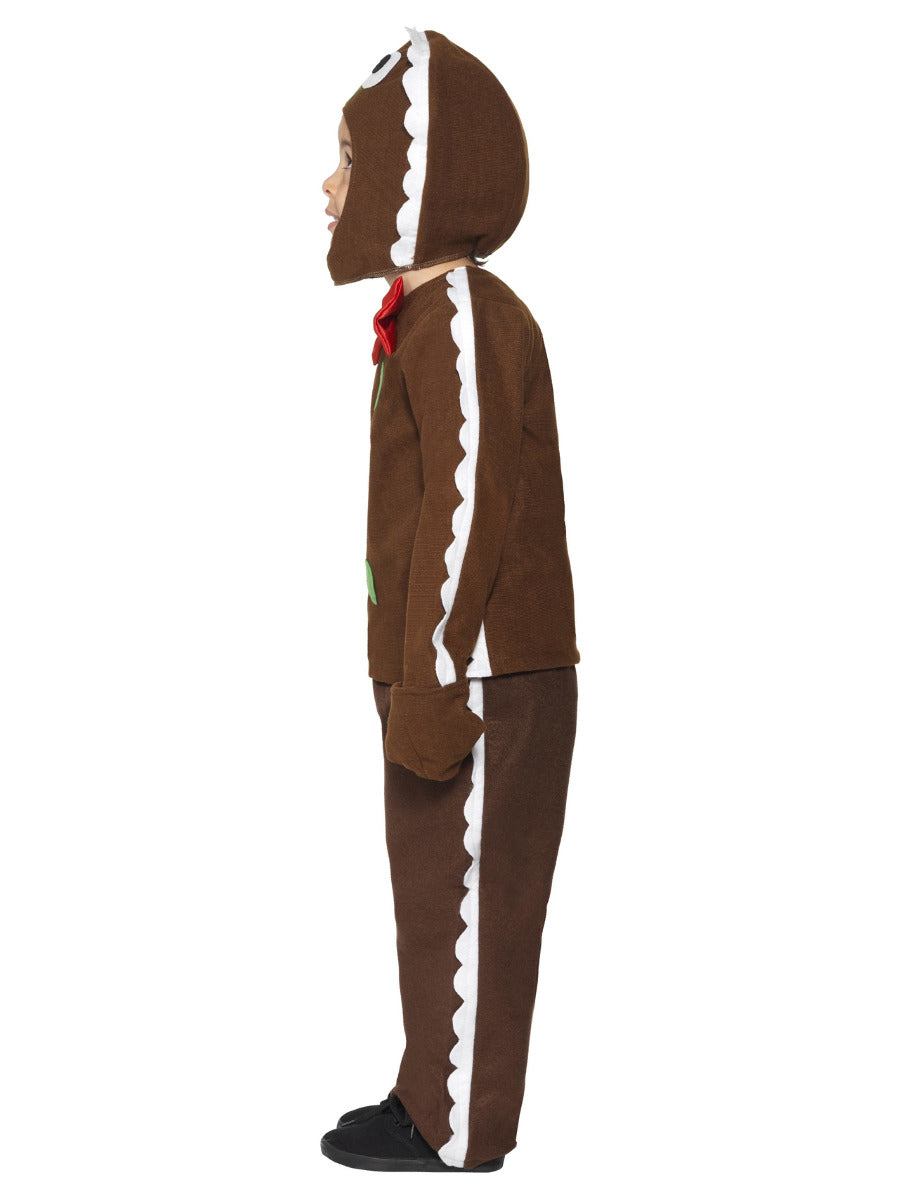 Little Gingerbread Man Costume, Brown - 4