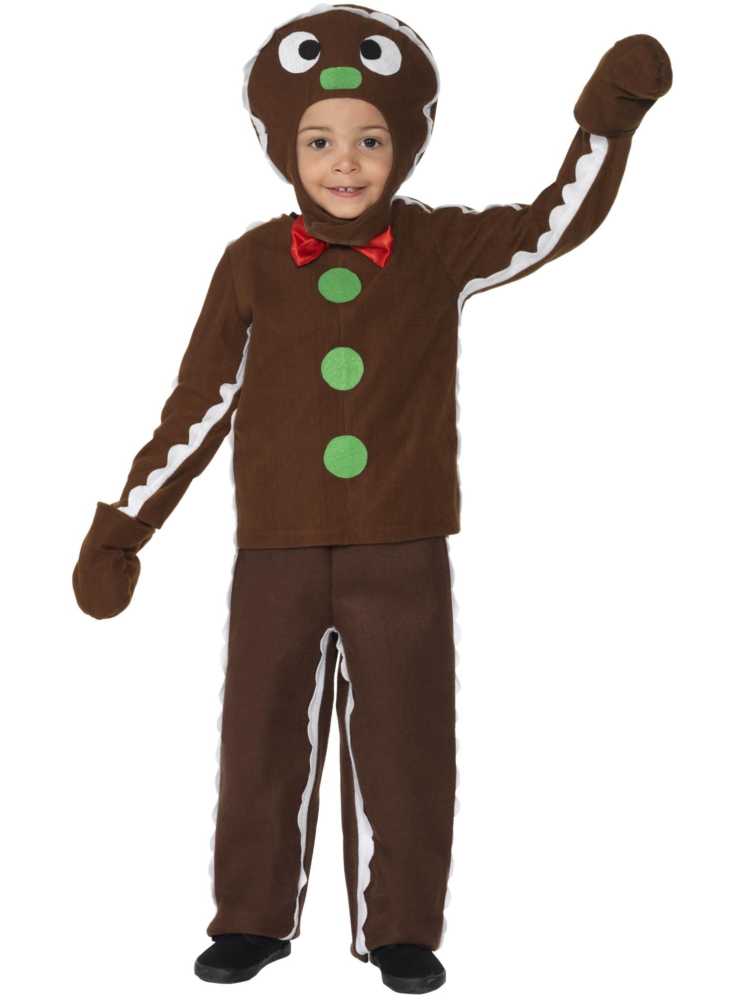 Little Gingerbread Man Costume, Brown 1