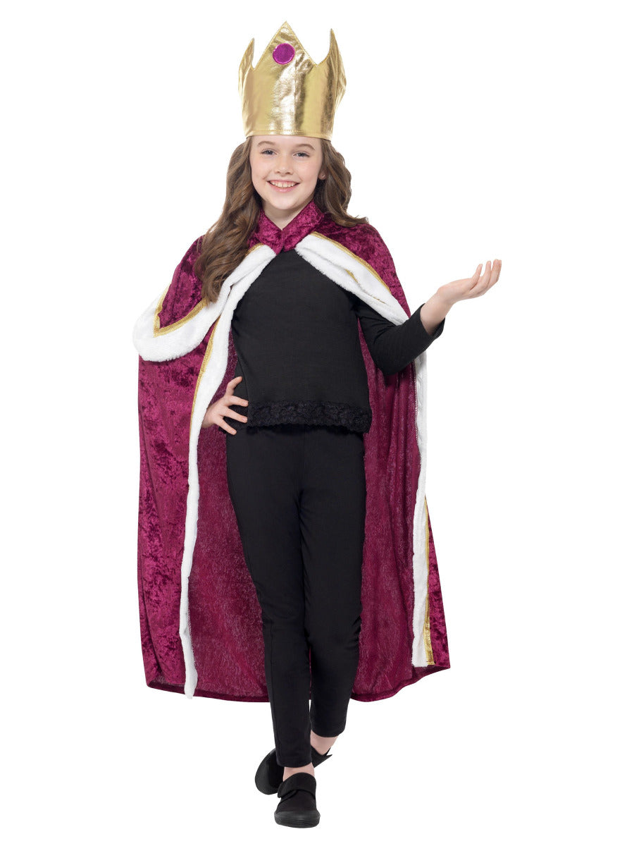 Kiddy King/Queen Costume, Purple - 5