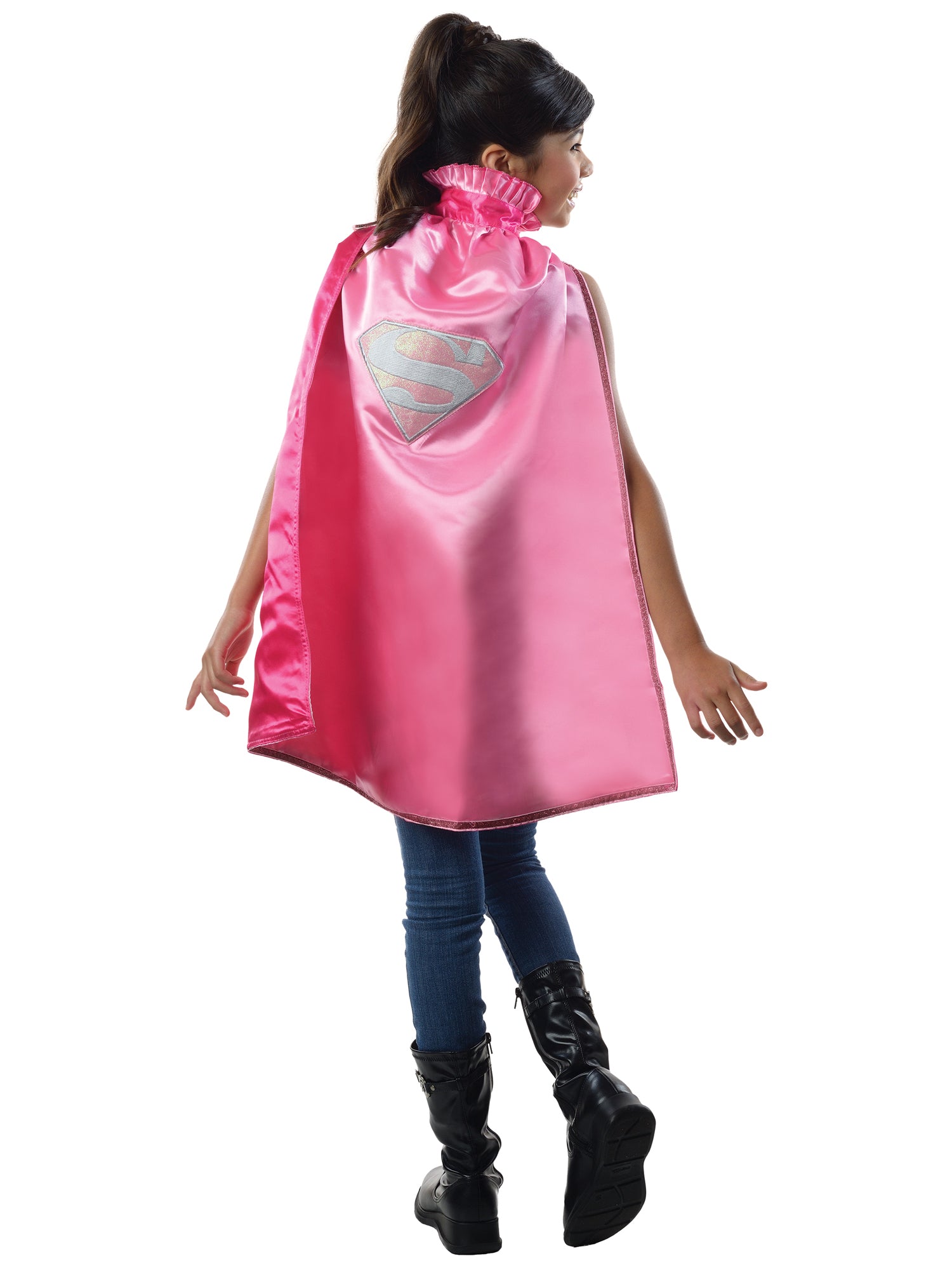 SUPERGIRL DC PINK CAPE 1