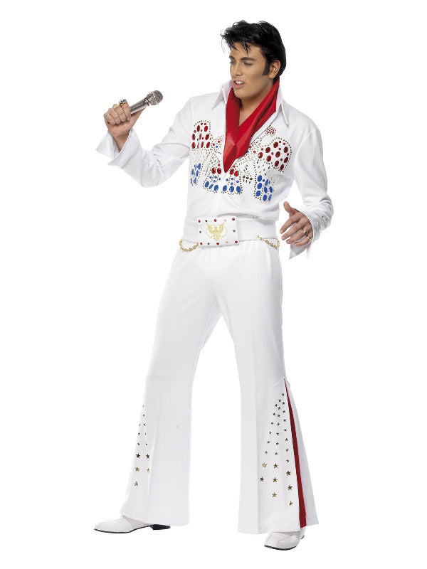 Elvis American Eagle Costume, White - 2