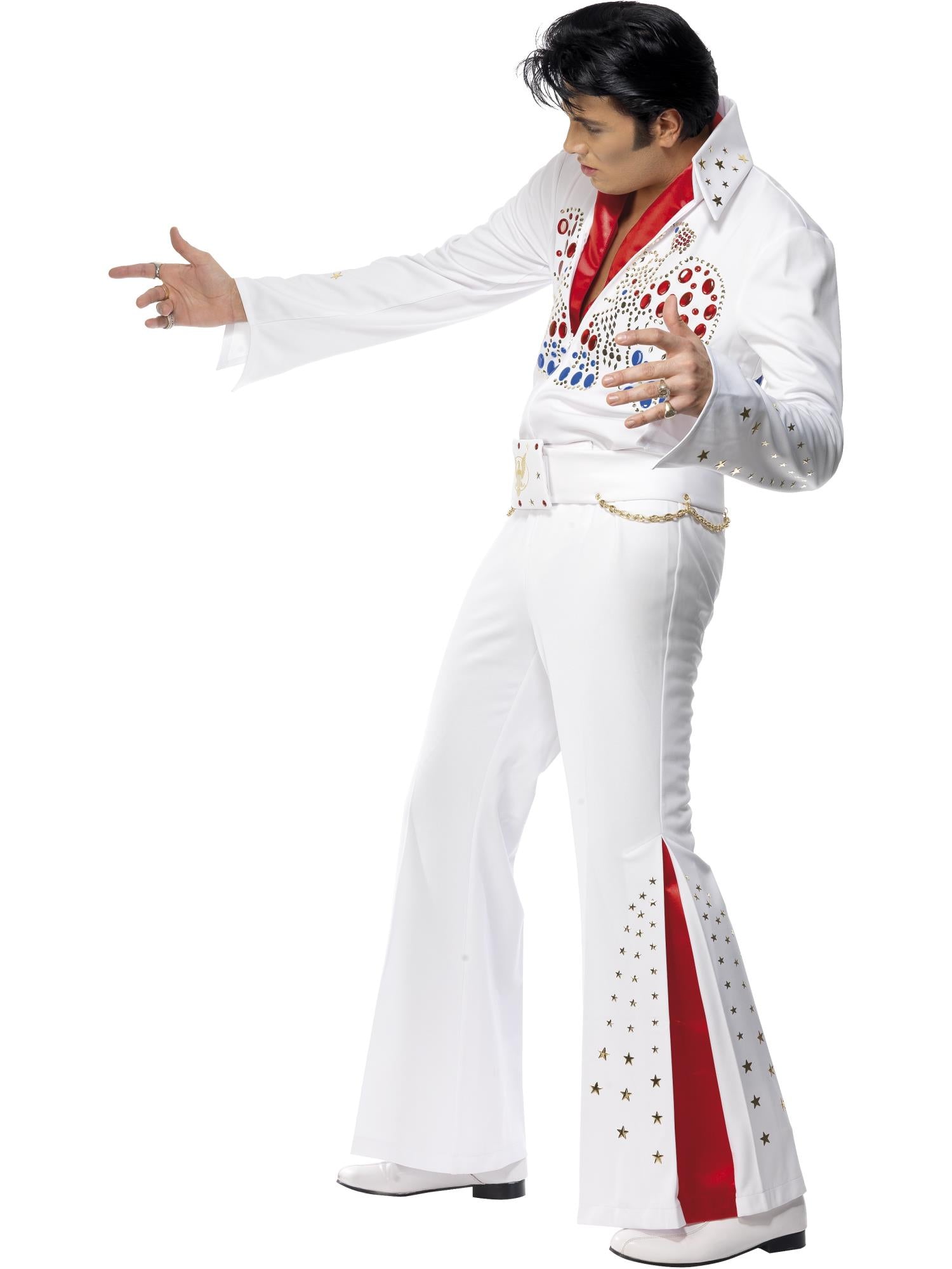 Elvis American Eagle Costume, White 3