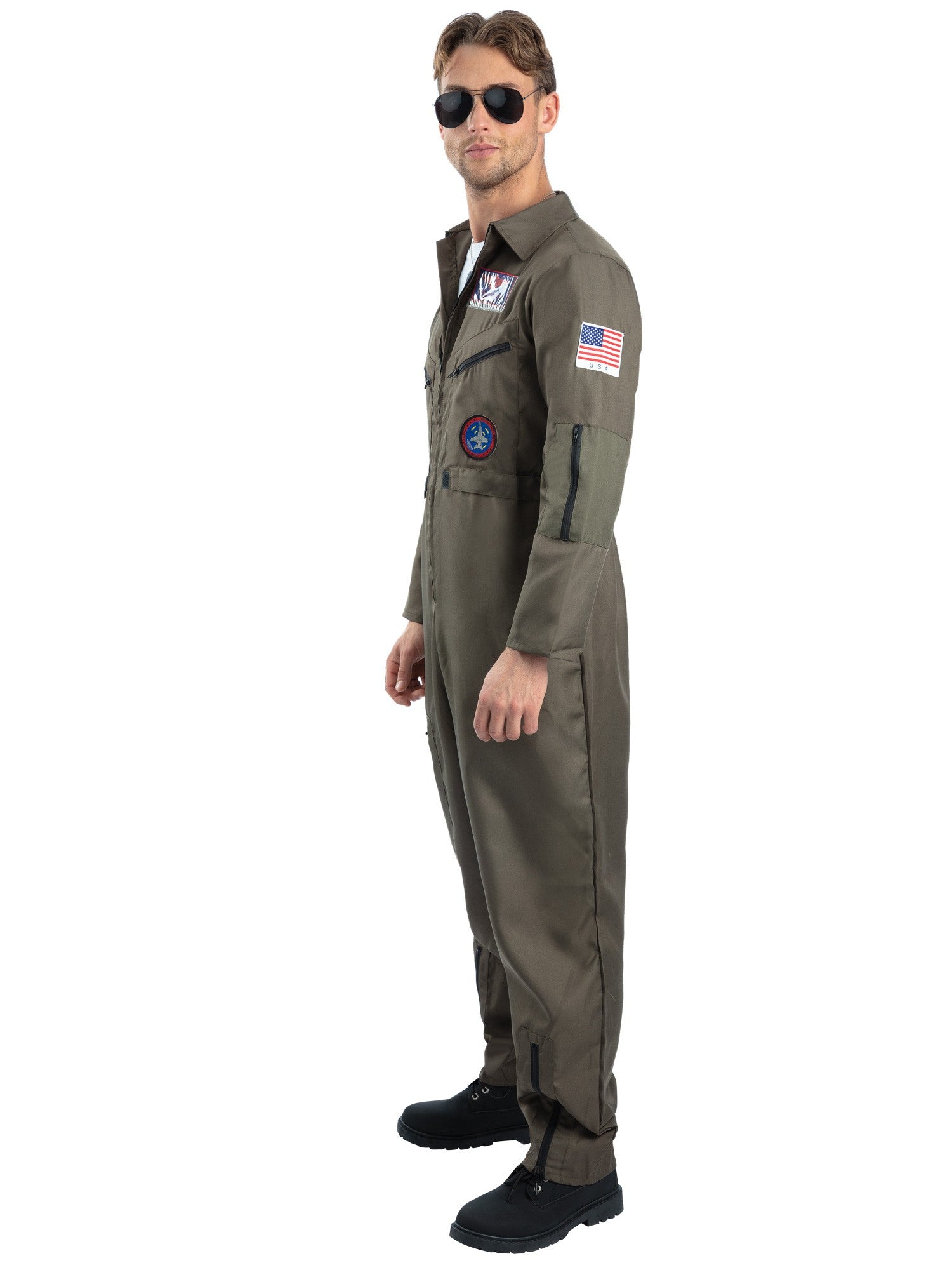 Top Gun Costume, Green 3