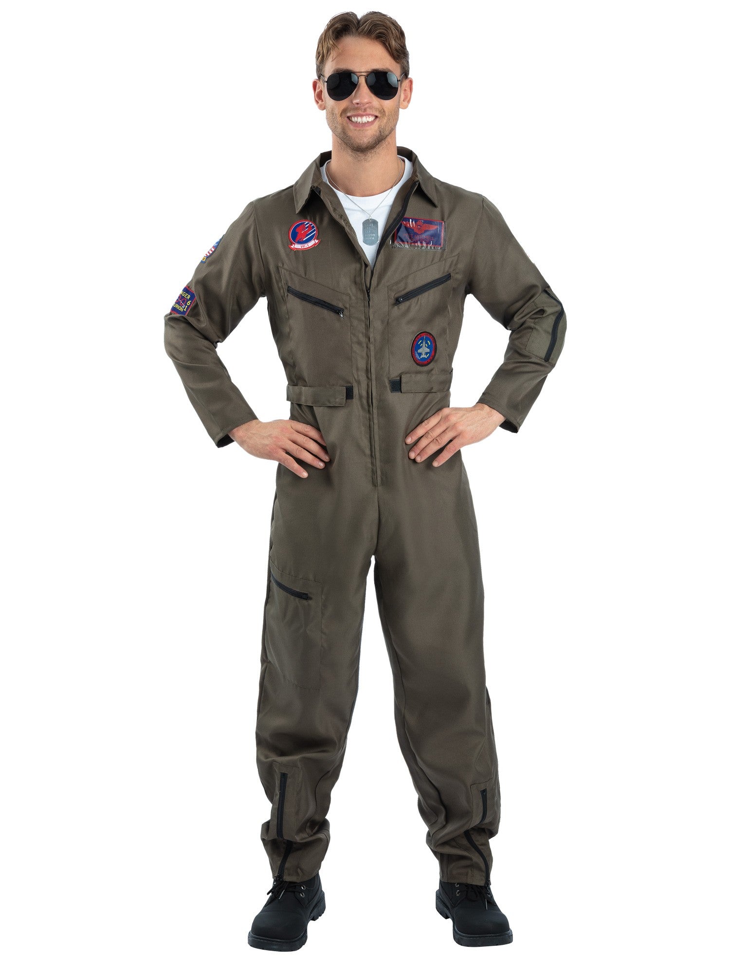 Top Gun Costume, Green 1