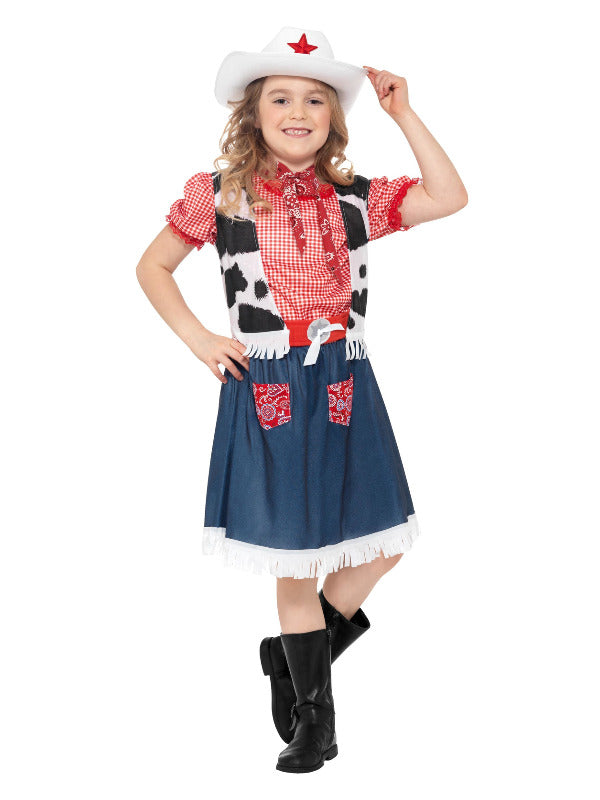 Cowgirl Sweetie Costume, Blue - 2