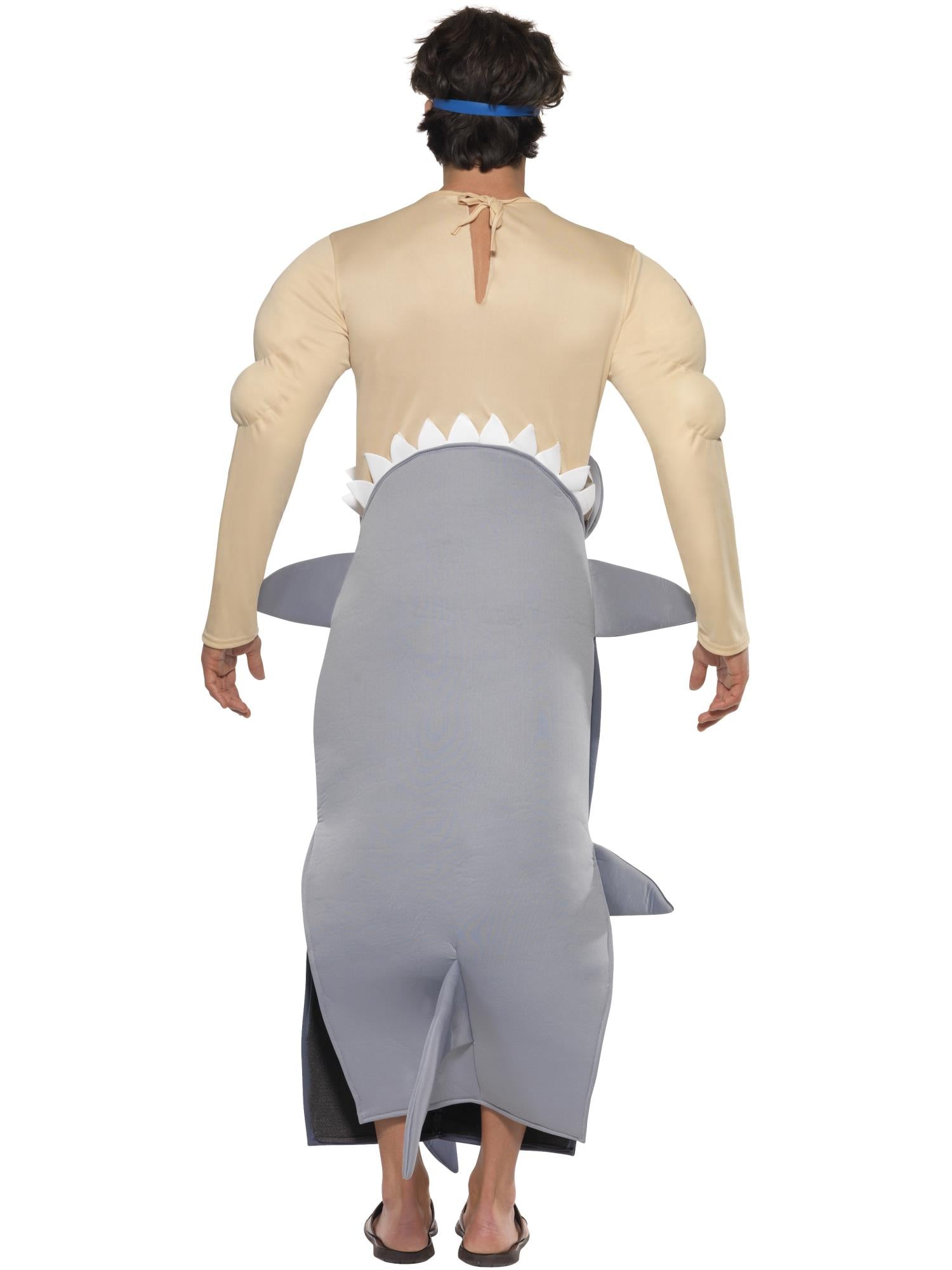 Man-Eating Shark Costume, Grey 2